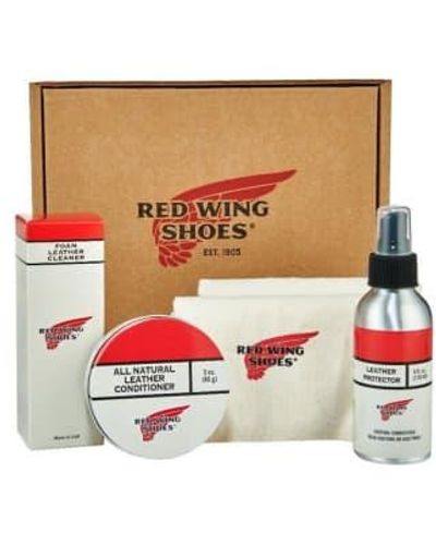 Red Wing Oil Tanned Leather Gift Pack Os /brown/white - Multicolor