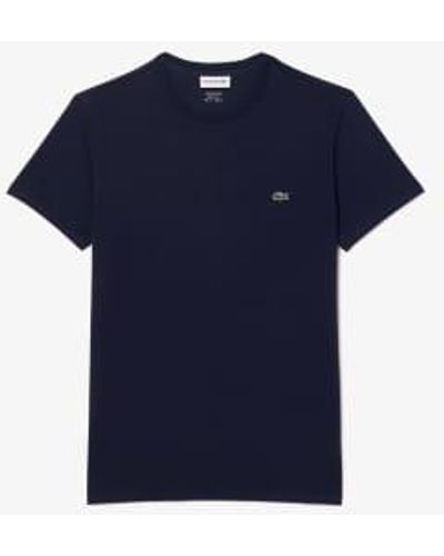 Lacoste Pima Cotton T -shirt L - Blue