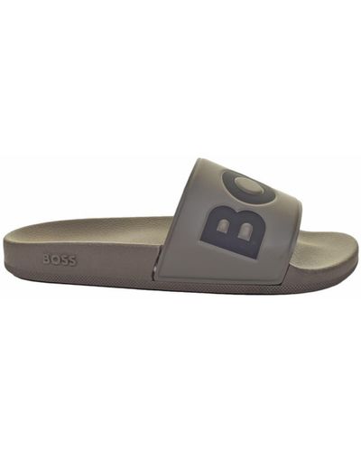 BOSS by HUGO BOSS Slippers for Men | Online Sale up to 50% off | Lyst