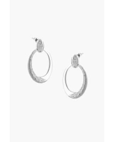 Tutti & Co Ea530s Tempt Earrings One Size / Silver - Metallic