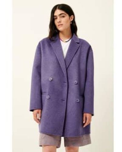 Sessun Holm Coat Xs - Purple