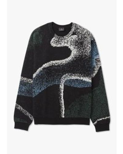 Paul Smith S Sweater Crew Neck Sweatshirt - Black