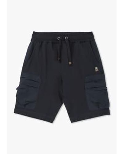 Parajumpers Mens Irvine Jersey Shorts In - Blu