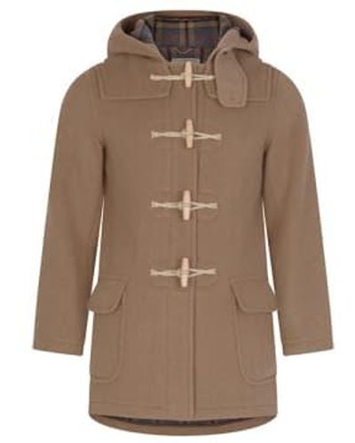 Burrows and Hare Burrows And Hare Water Repellent Duffle Coat Brown - Marrone