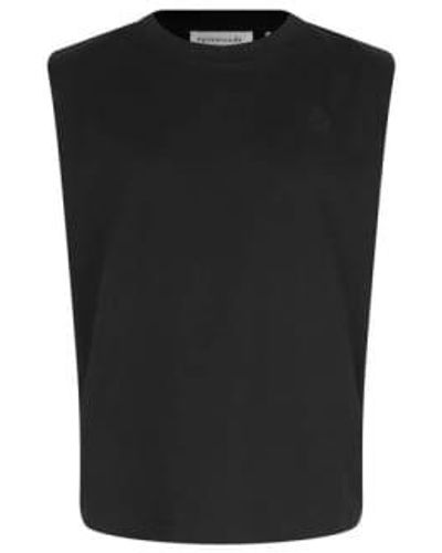 Rosemunde Organic Sleeveless T Shirt - Nero