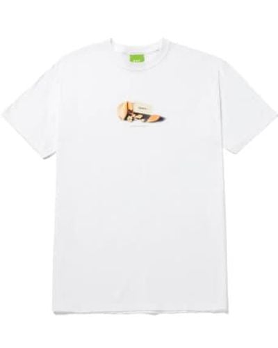 Huf T-shirt bonne fortune - Blanc