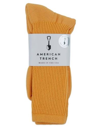 American Trench Mil Spec 1013 Socks Yellow - Blue