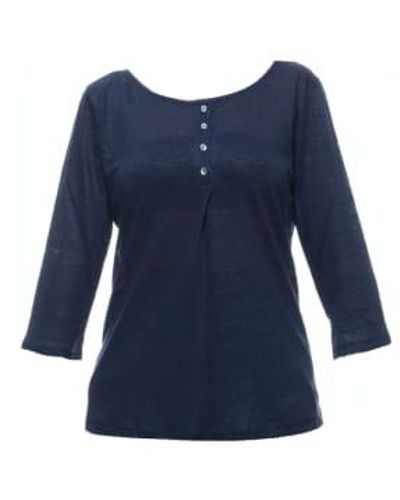 Aragona T Shirt For Woman D2939Tp 130 - Blu