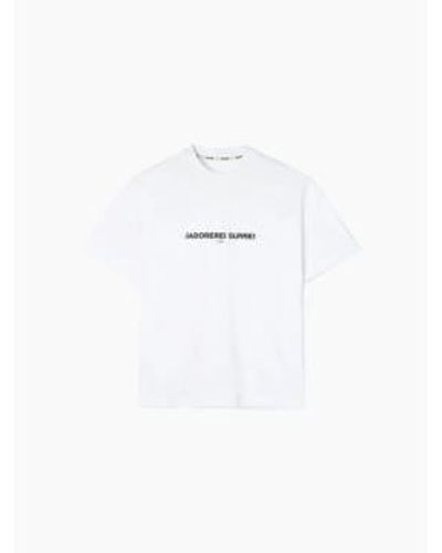 Sunnei J'adorerei T-shirt Re-edition Xs - White