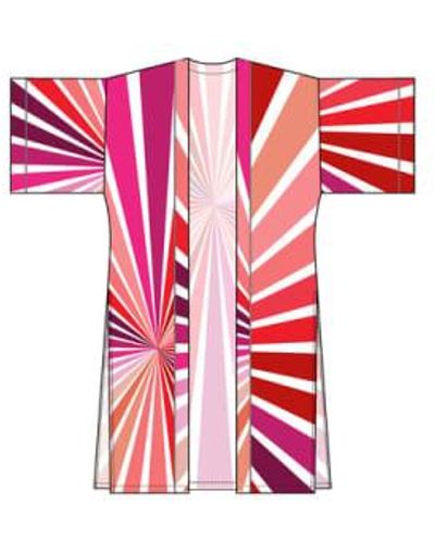 Nooki Design Charlie kimono - Rouge