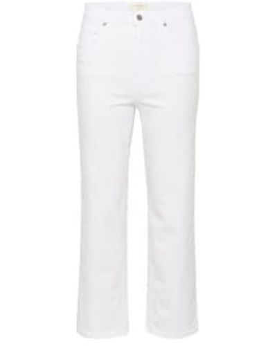 Part Two Judy Cotton Jeans 27 - White