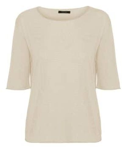 Oh Simple Ivory Silk Cashmere Knit M - Natural