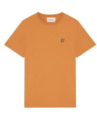 Lyle & Scott T-Shirts - Orange
