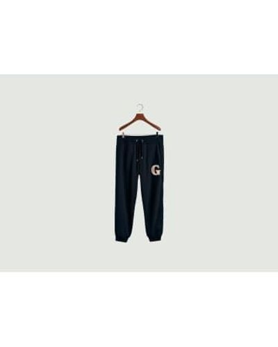 GANT Pantalon graphique - Bleu