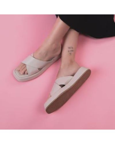 Matt & Nat Aiko flache sandale - Pink