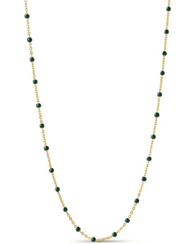 Enamel Copenhagen - Earrings, Eleanor E280GM - 42 Petrol Green