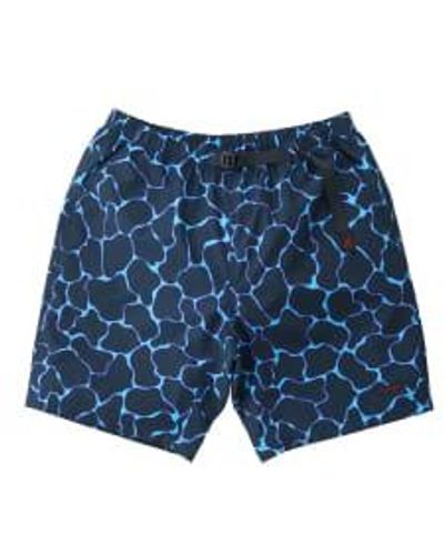 Gramicci Shell packbare shorts - Blau