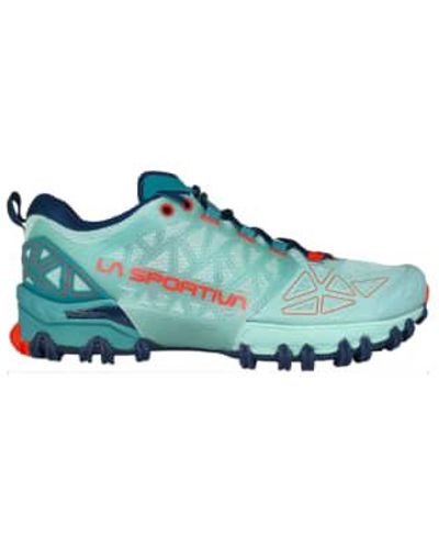 La Sportiva Chaussures bushido ii femme lagon / cerise tomate - Bleu