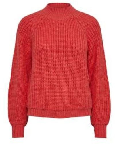 Y.A.S Ultra Calypso Coral Sweater - Red