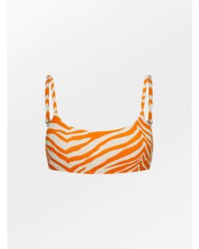 Becksöndergaard Zecora Ezra Bikini Top - Naranja