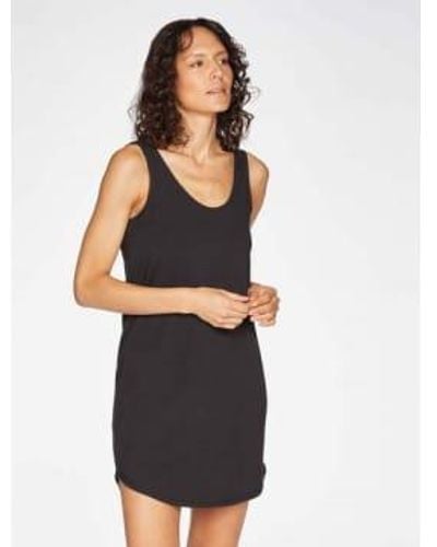 Thought Leah Gots Organic Cotton Essential Slip Dress M - Black
