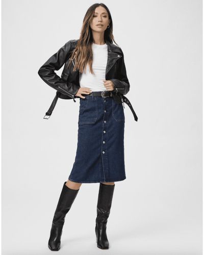 Paige best sale jean skirt