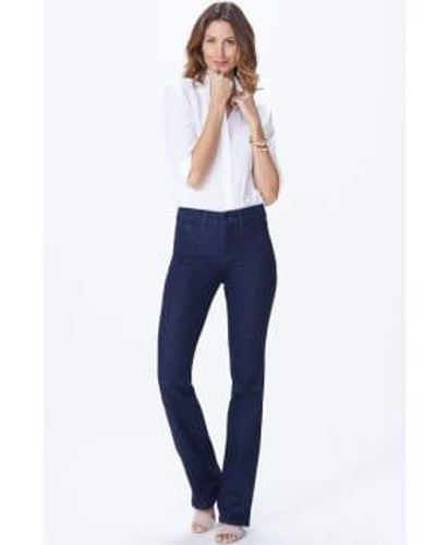 NYDJ Billie Mini Bootcut Jeans Rinçage Mdnm 2049 - Bleu