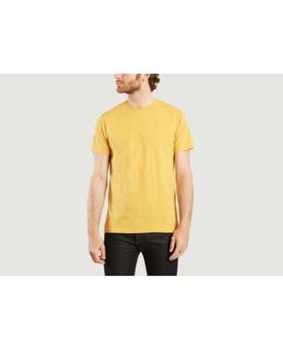 COLORFUL STANDARD T-shirt classique jaune