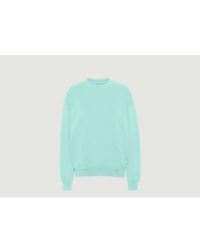 COLORFUL STANDARD Organic Cotton Sweatshirt 2 - Blu