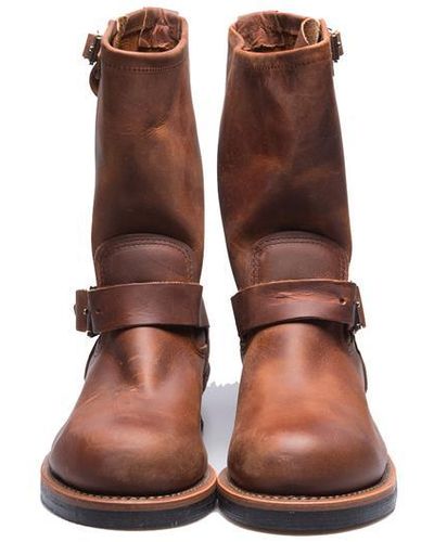 Red Wing Copper Engineer 2972 R T Boots - Brown