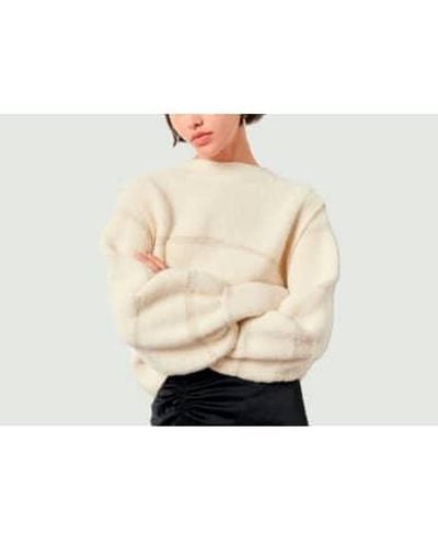 Sessun Feliz Sweater - Bianco