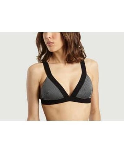 UNDRESS Mottled Be Contemporary Bralette Xs - Black