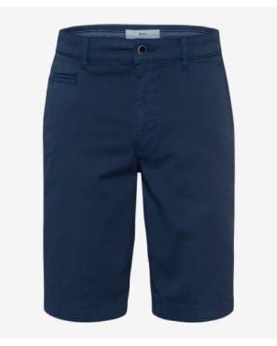 Brax Pantalones cortos Bari Chino - Azul