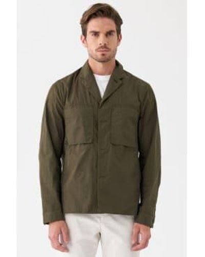 Transit Light Weight Cotton Jacket Double Extra Large - Green