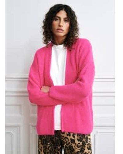 FRNCH Piper Cardigan / S/m - Pink