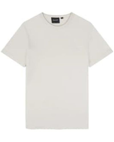 Lyle & Scott Ts2007v Embroidered T Shirt - White