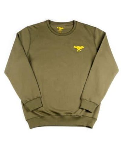El Solitario Basic Embroidered Sweatshirt 1 - Verde
