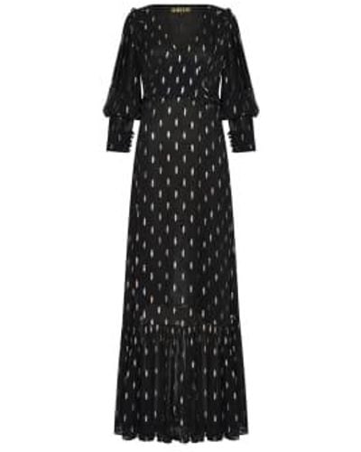 Stardust Prairie Dress Confetti Small(uk8-10) - Black
