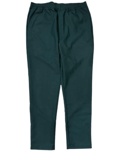 CAMO New Eclipse Elastic Trousers Wool Green - Verde