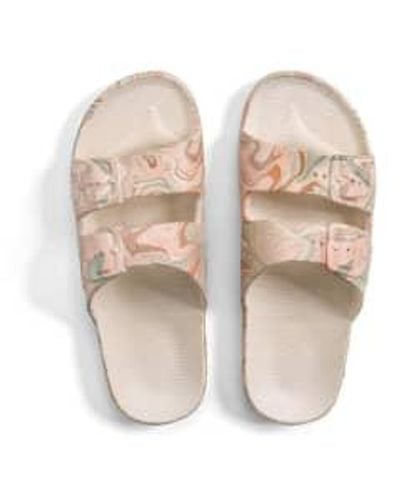 FREEDOM MOSES Slippers Gaia Stone - Natural