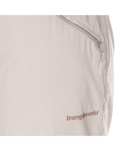 Trangoworld Pantaloni Buhler Brich - Metallic