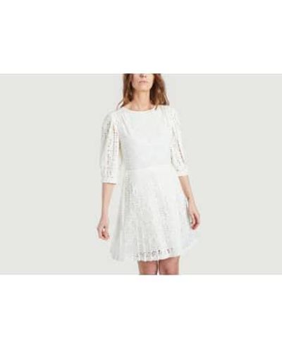 See By Chloé Long Sleeve Dress 38 - White