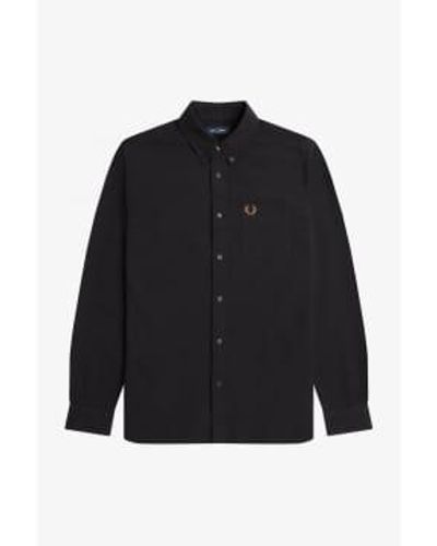 Fred Perry Chemise Oxford Men's Oxford - Noir