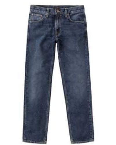 Nudie Jeans Gritty Jackson Jeans Slate - Blu