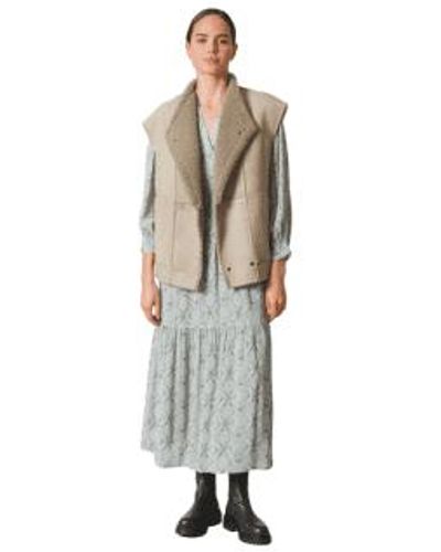 indi & cold Reversible Vest Gilet - Metallic