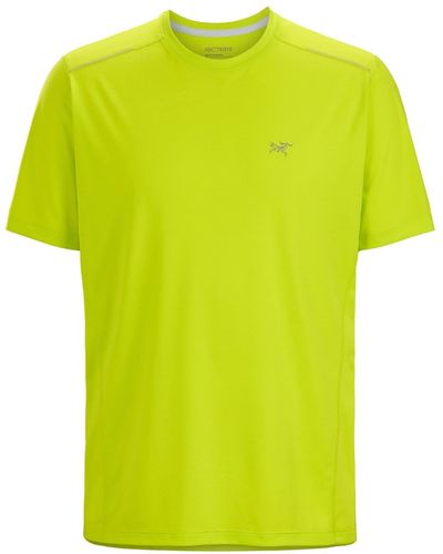Arc'teryx Motus Sprint Heather T-shirt - Yellow
