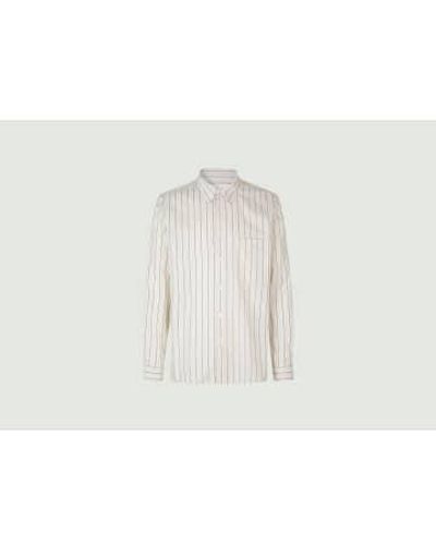 Samsøe & Samsøe Camisa liam 13072 - Blanco