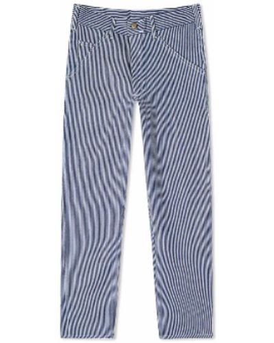 Stan Ray Painter Stripe 80s Hickory Pant - Blue