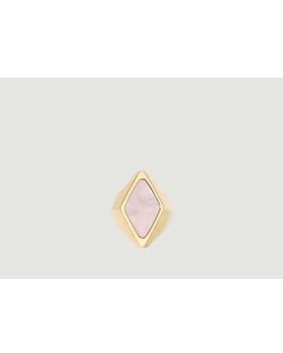 Aurelie Bidermann Anillo Elmire - Blanco