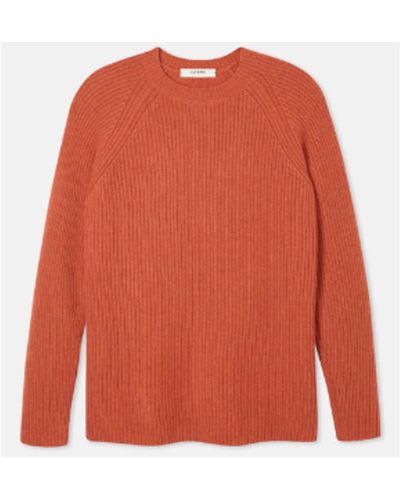 Cut & Pin Burnt Orange Cashmere Sweater